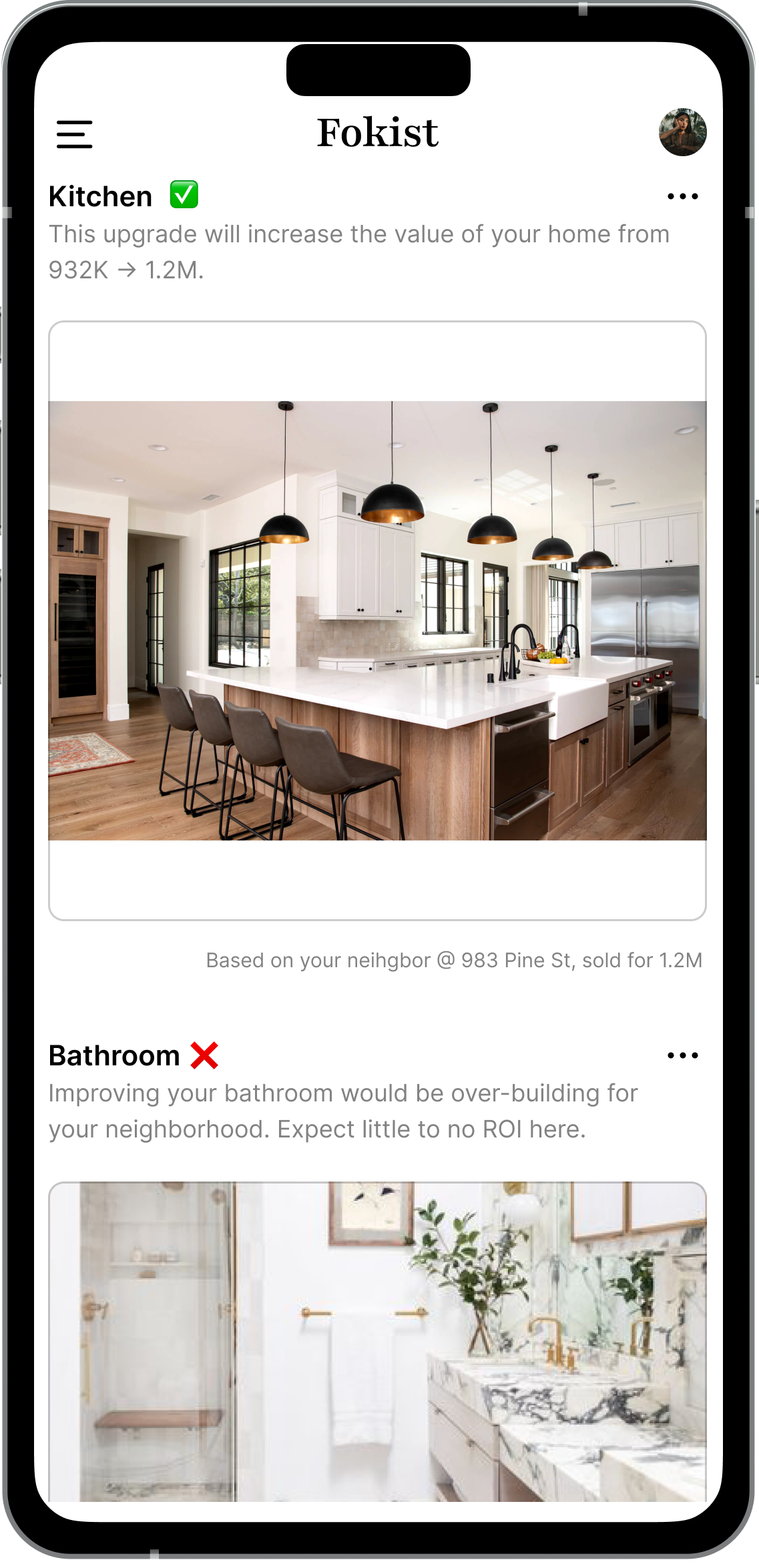 AI to show you which Home Improvements will increase the value of your home